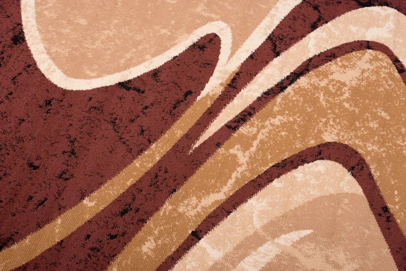 TA Koberec 2640C HNEDÁ LACNÁ PP BGX Rozmer: 130x190 cm