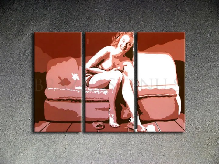 Ručne maľovaný POP Art obraz Marilyn Monroe | rôzne rozmery