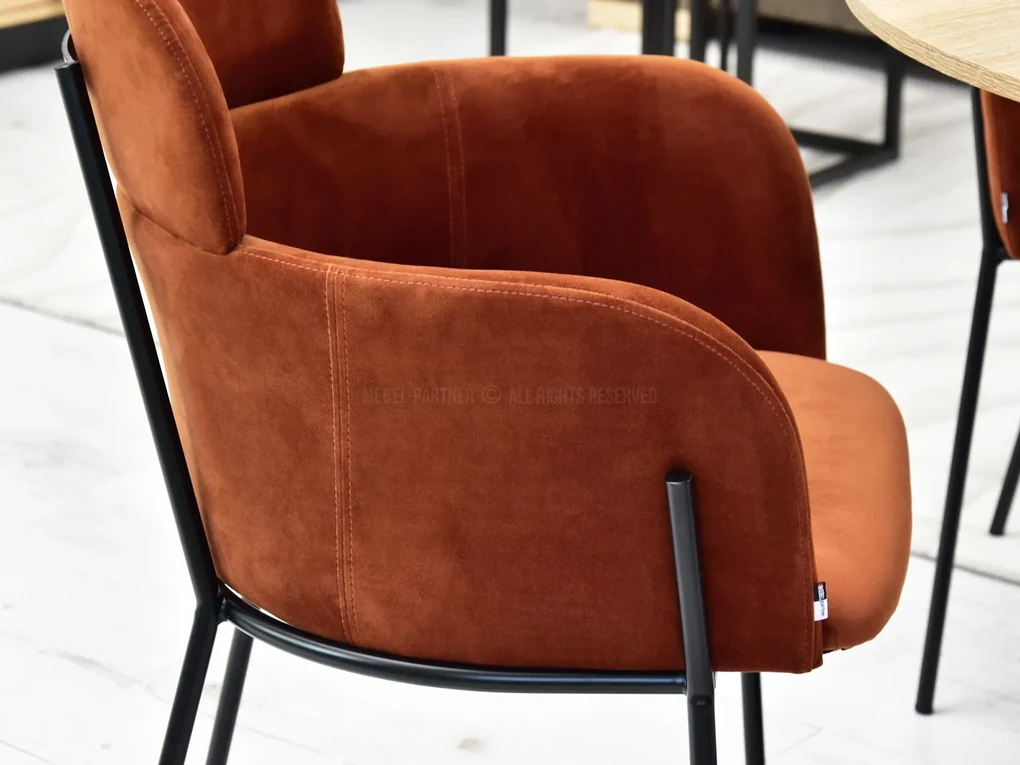Stolička Baggie K (medená + čierna). Akcia -20%. Vlastná spoľahlivá doprava až k Vám domov. 1110950