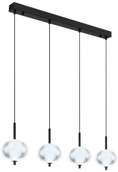 Globo 16042-4H - LED Luster na lanku AIDA 4xLED/5,75W/230V 3000K/4500K/6500K