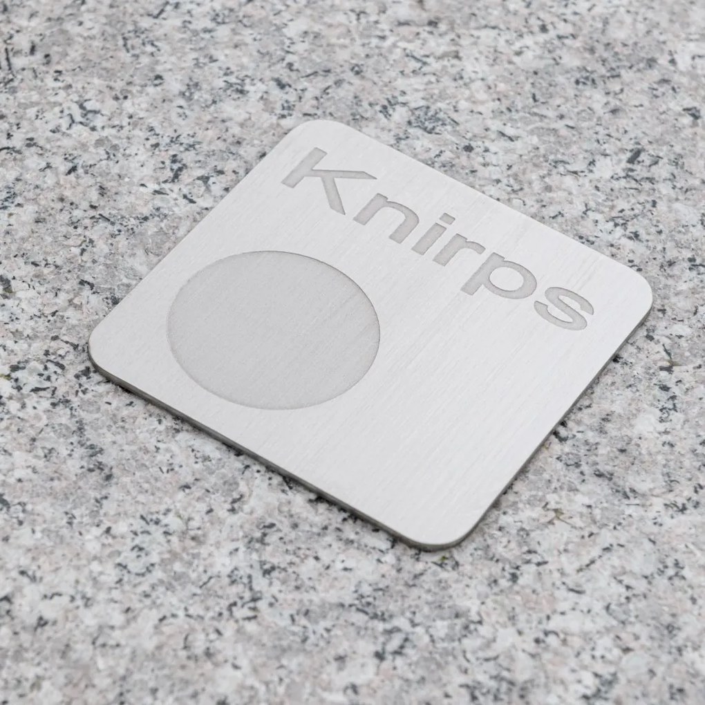 Pojazdný žulový stojan KNIRPS 50 kg svetlý