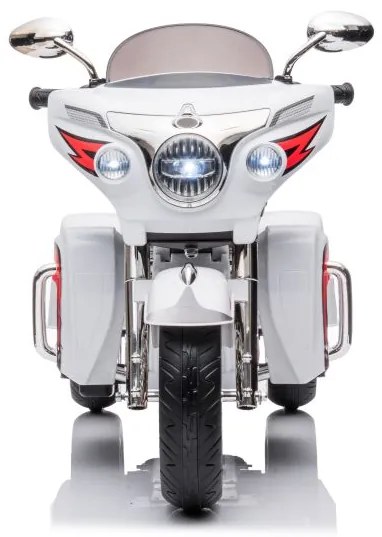 Nabíjacia trojkolesová motorka Goldwing White