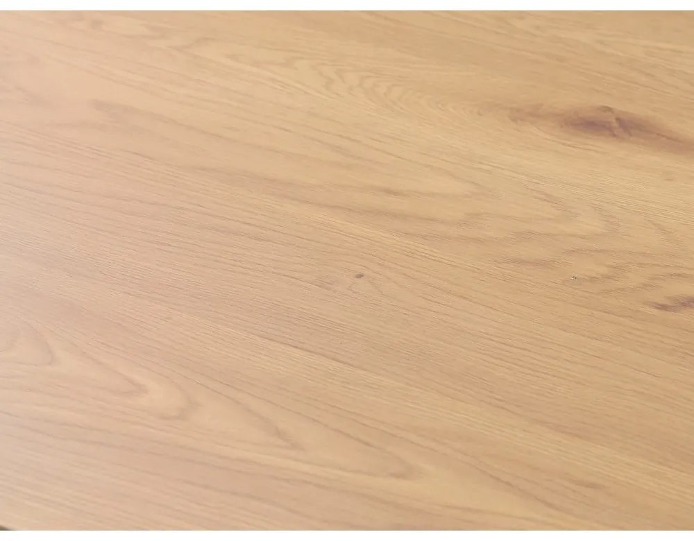 Jedálenský stôl s doskou v dubovom dekore 100x200 cm Cesura – Unique Furniture