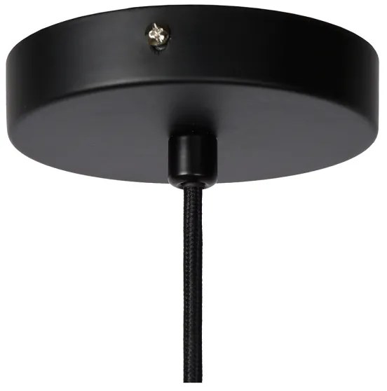 Lucide 03435/56/30 - Luster na lanku MAGALI 1xE27/40W/230V čierna