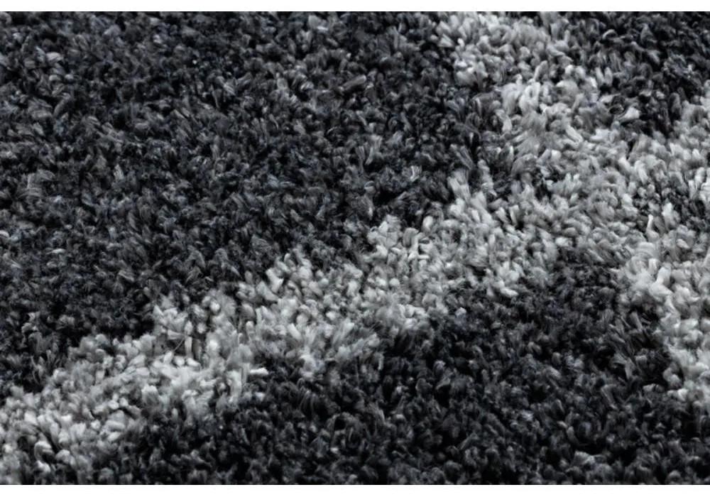 Kusový koberec Shaggy Nelis šedý 120x170cm