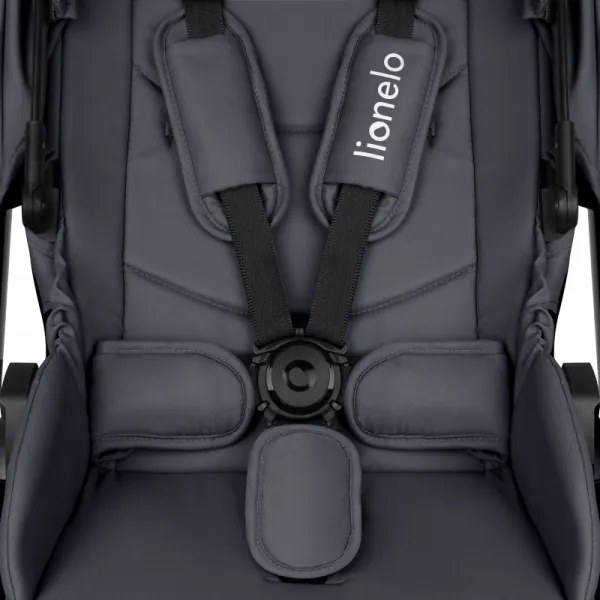Lionelo - Kombinovaný kočík 3 v 1 LAYLA Grey Stone