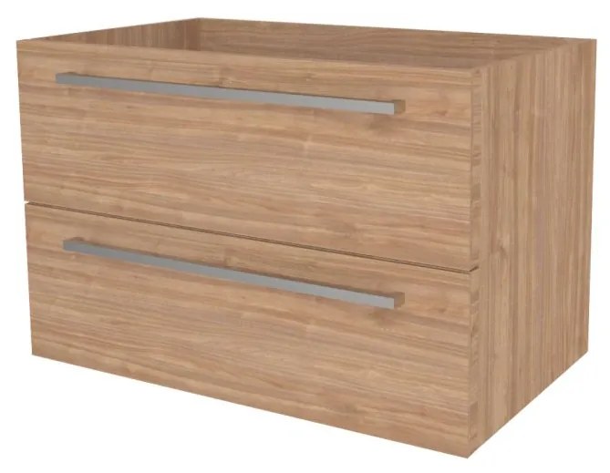 Mereo Bino, kúpeľňová skrinka 81 cm, Multidecor, Light Select Walnut, MER-CN691SLSW1