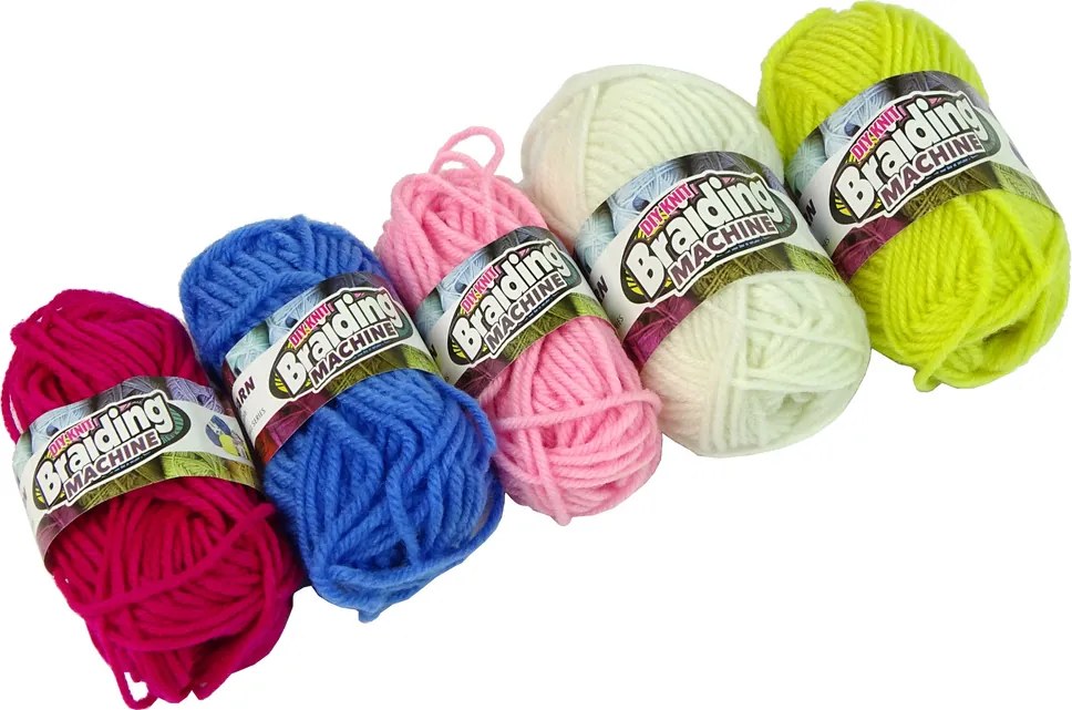 LEAN Toys Kreatívna tkáčska súprava 5 farieb nití