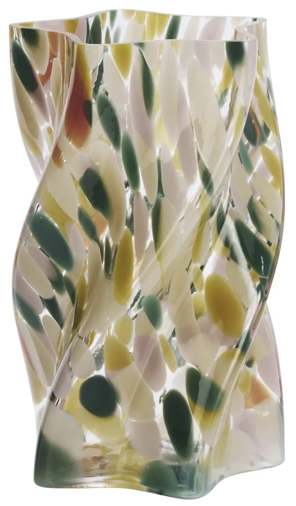 MADAM STOLTZ Sklenená váza Dotted Glass