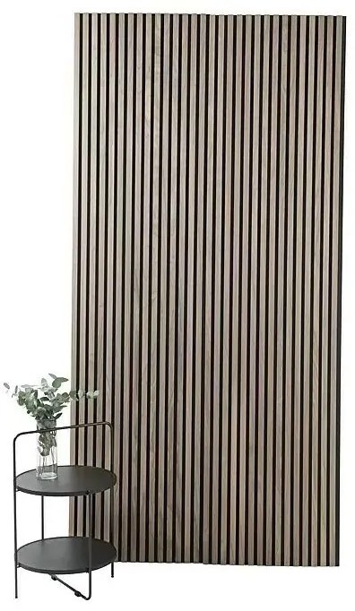 Fibrotech Akustický obkladový panel Proff, MDF, 3000 × 605 × 22 mm, vlašský orech