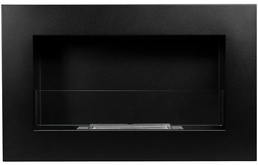 Biokrb 650x400 Box čierna mat zo sklom