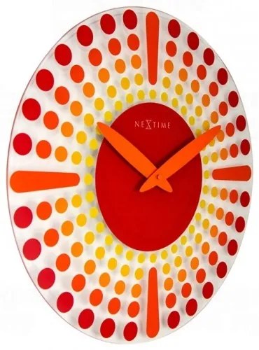Designové nástěnné hodiny 8182ro Nextime Dreamtime 43cm