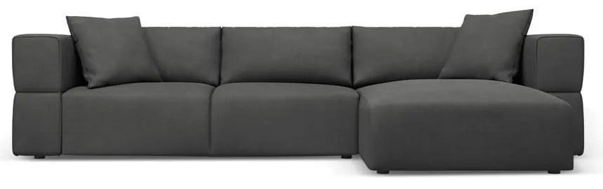 Tmavosivá rohová pohovka, pravý roh Esther – Milo Casa