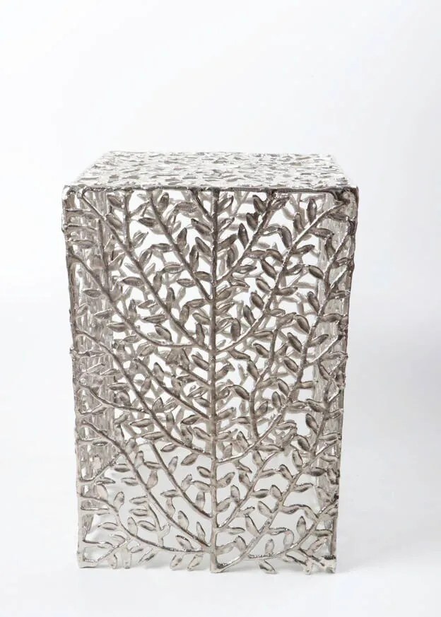 XXXLutz TABURETKA, kov, 33/49/33 cm Ambia Home - Kreslá - 0068330170