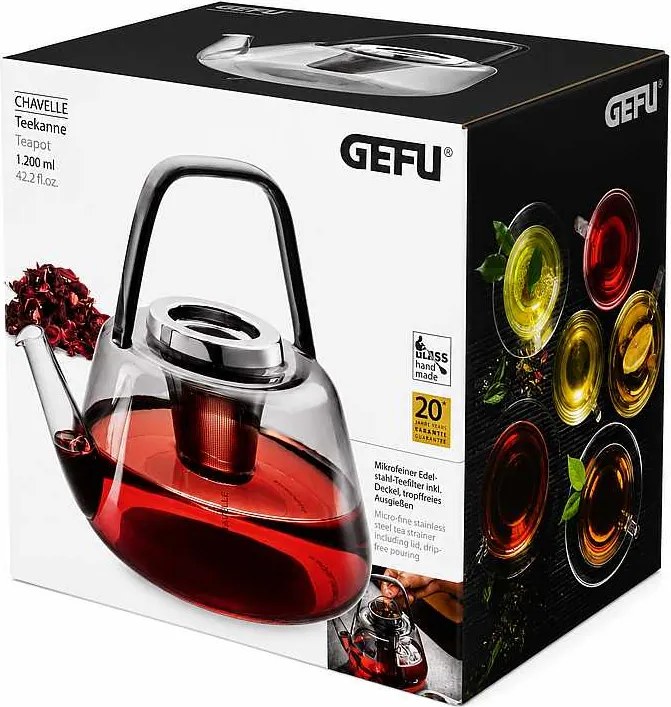 Gefu čajová kanvica Chavelle 1,2 l