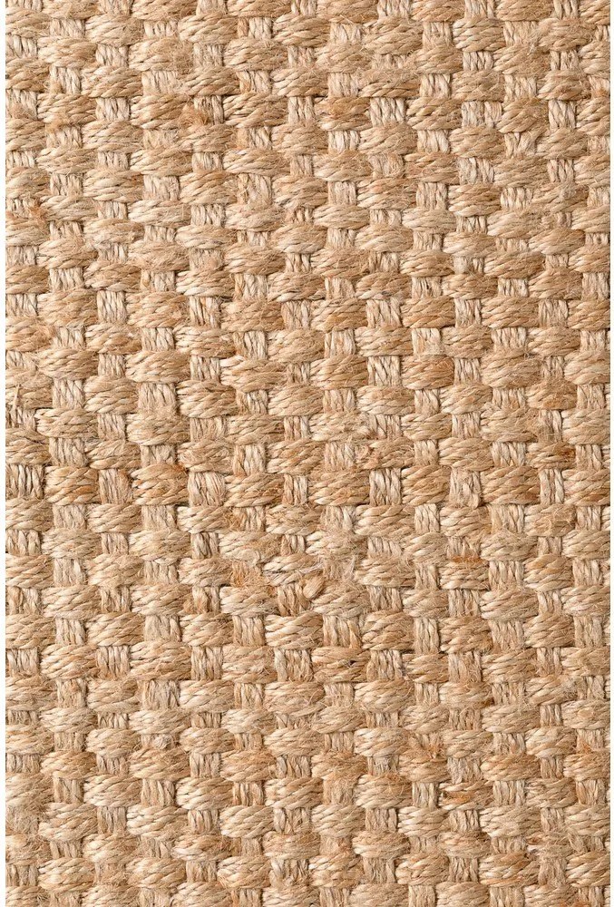 Obojstranný/ručne tkaný jutový behúň v prírodnej farbe 80x300 cm Fjord – Hanse Home