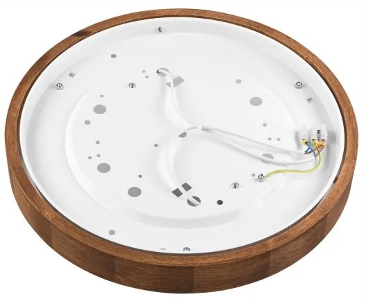 Brilagi - LED Stropné svietidlo CARVALHO SLIM 2xE27/60W/230V dub čerešňa pr. 37 cm