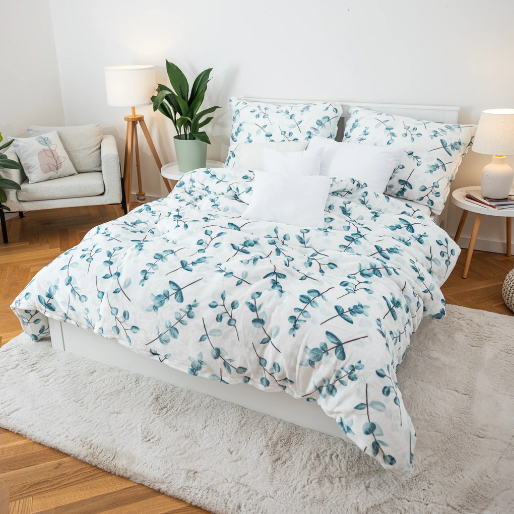 Francúzske obliečky mikroplyš Exclusive – Eukalyptus