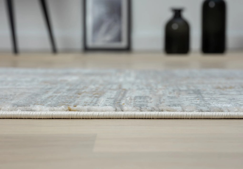 Kusový koberec My Taste creme, 160x230, šedá, chodba / predsieň, My Flair