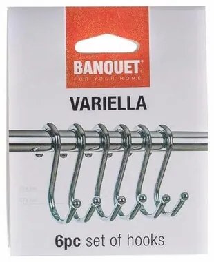 Banquet Sada háčikov VARIELLA, 6 ks