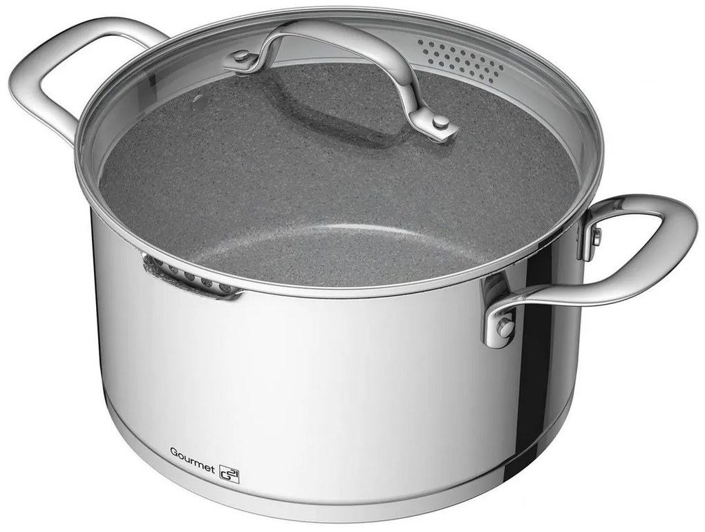 Sada riadu G21 Gourmet Miracle s hrncom navyše, 11 dielov, nerez/greblón 6352112