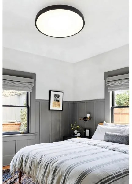 Top Light Metal 40C RC -LED Stmievateľné stropné svietidlo LED/51W/230V + DO čierna