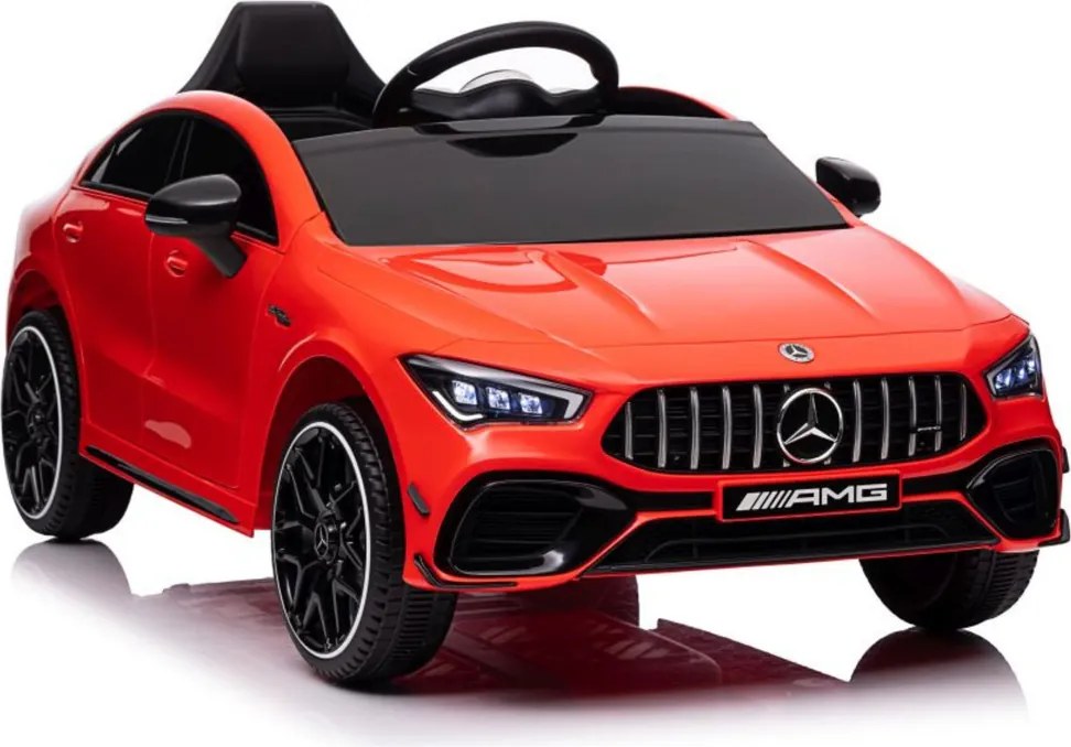 LEAN CARS Elektrické autíčko Mercedes CLA 45s AMG 4x4 červené