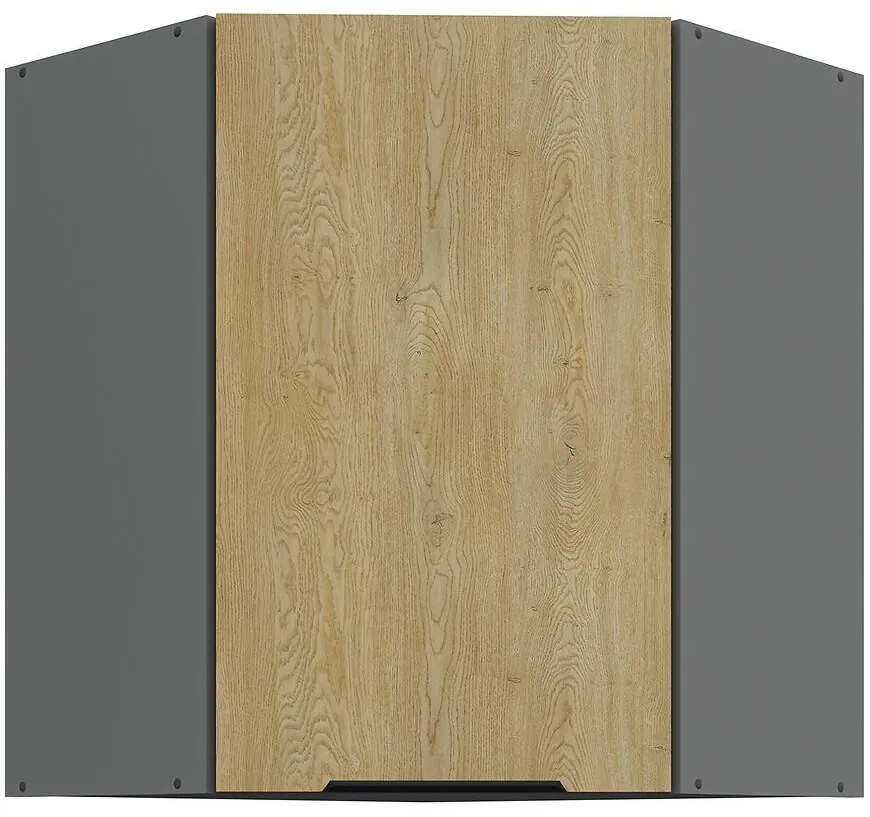 Kuchynská skrinka Cremona Ant 60x60 Gn-72 1f (45°)