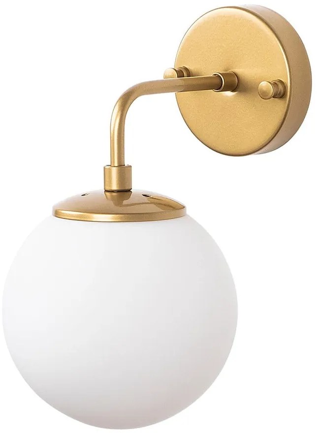 Nástenné svietidlo v zlatej farbe Horn – Opviq lights