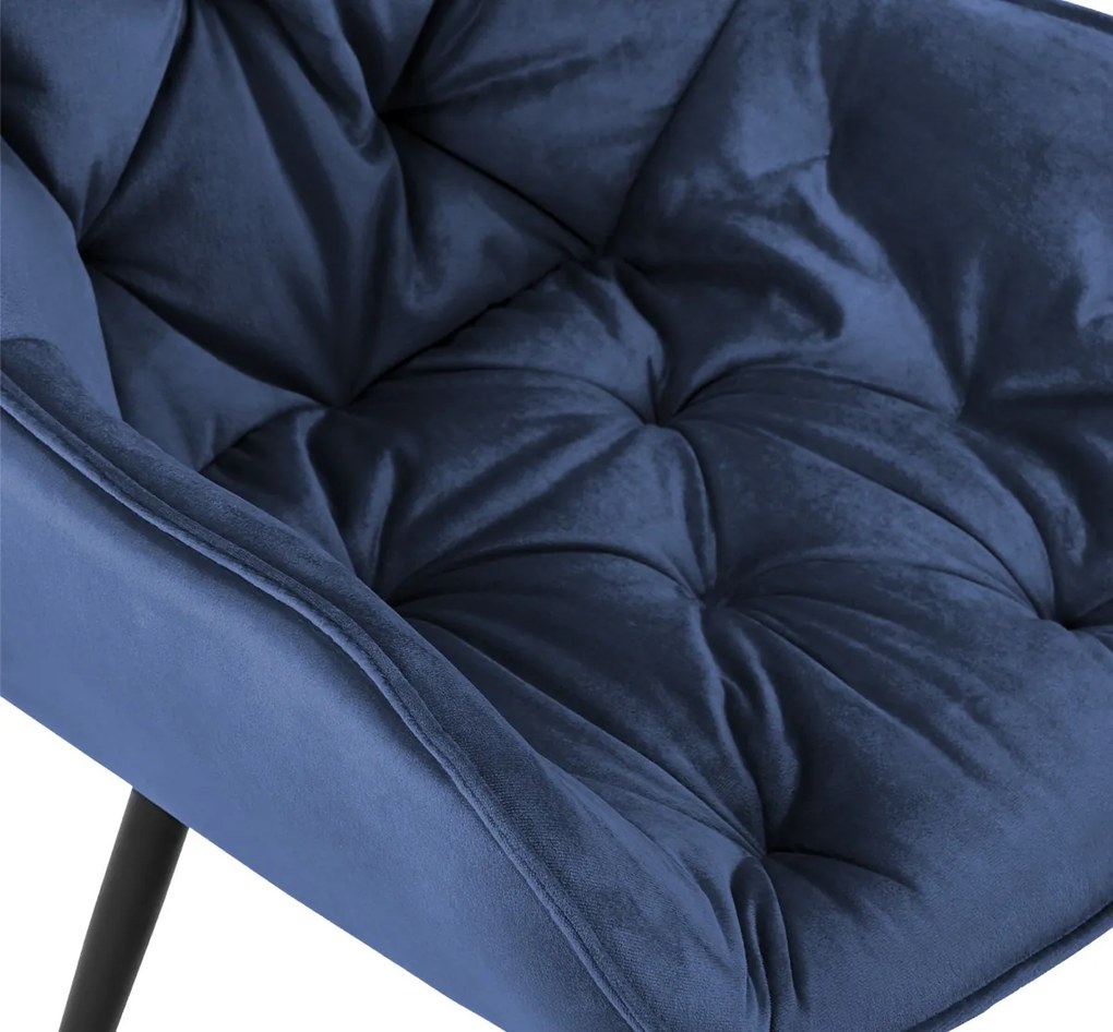 Stolička Tanna - zamat - Modrá