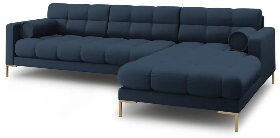 Modrá rohová pohovka (pravý roh) Bali – Cosmopolitan Design