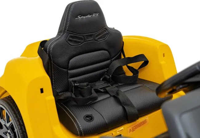 Elektrické autíčko Porsche Spyder RS 718 Lakier žlté