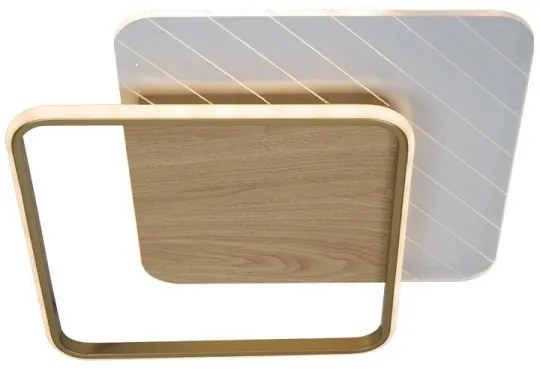 LED Stmievateľné stropné svietidlo LED/60W/230V 3000-6500K + diaľkové ovládanie