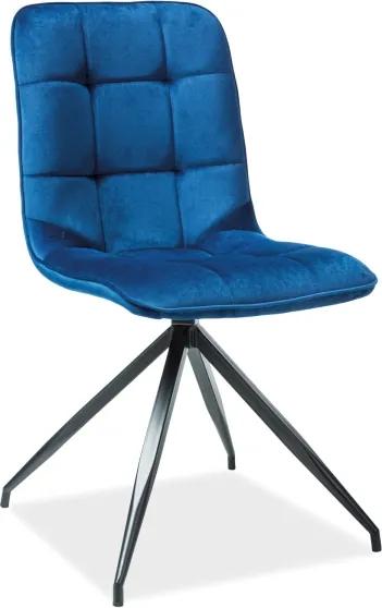 Jedálenská stolička Domik, modrá