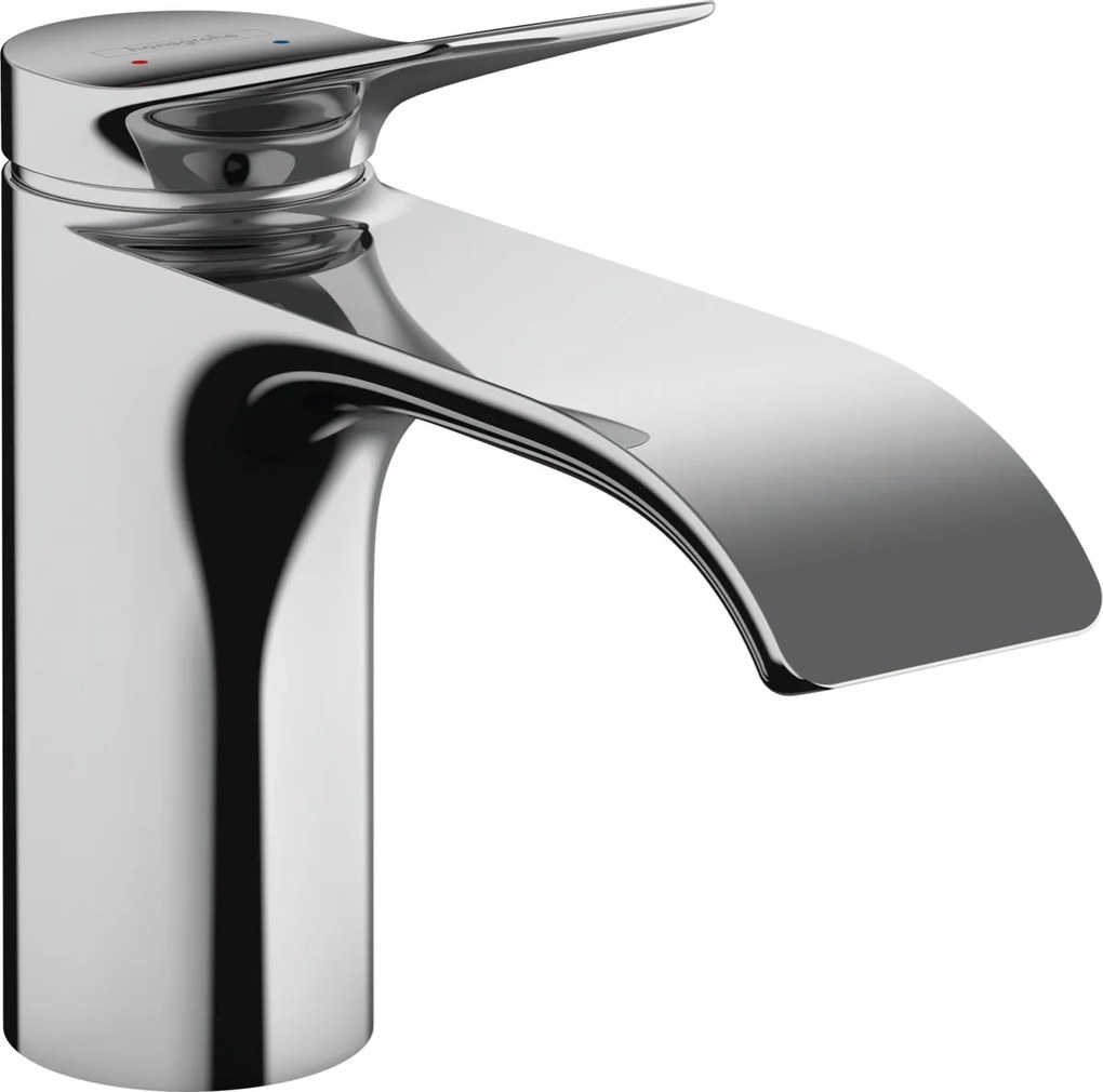 Hansgrohe Vivenis, umývadlová batéria 80, s výpustom, EcoSmart, chrómová, 75010000