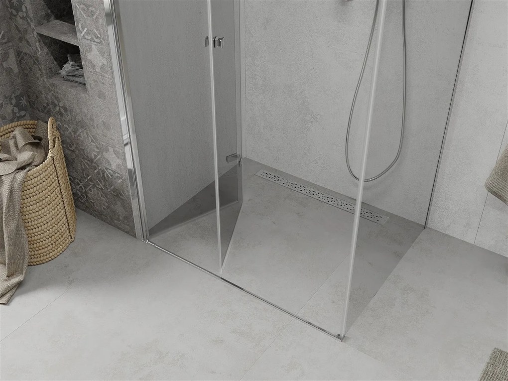 Mexen Lima sprchovací kút 105x100cm, 6mm sklo, chrómový profil-číre sklo, 856-105-100-01-00