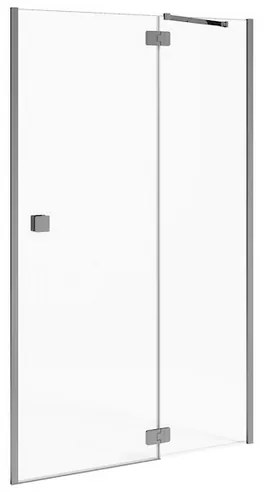 JIKA  PURE sprchové dvere s pevným segmentom 120 cm, pravé