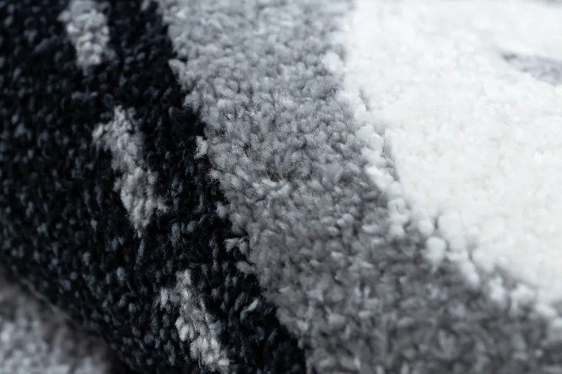 Detský kusový koberec Fun Track grey, 140x190, šedá, detská izba, Dywany Łuszczów