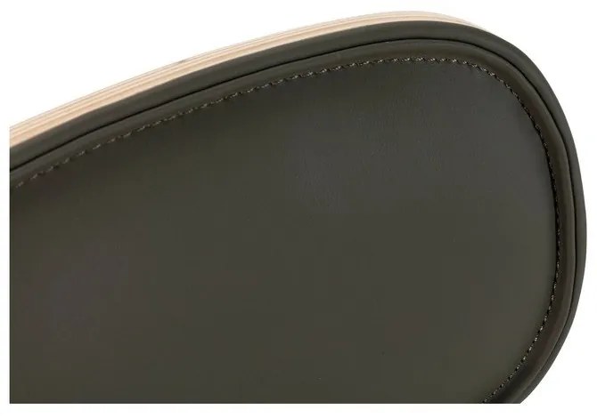 Tmavozelené čalúnené barové stoličky v súprave 2 ks (výška sedadla 65,5 cm) Saula – Marckeric