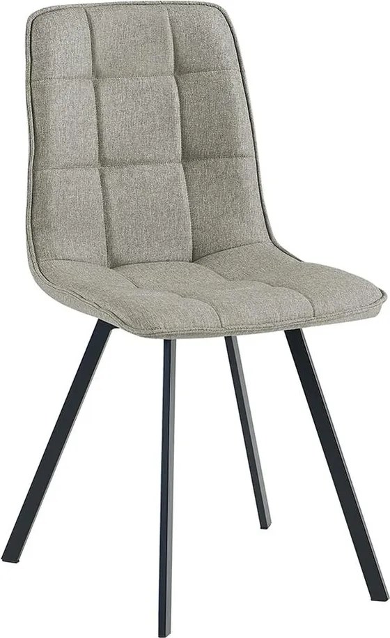 Jedálenský set 6x stolička + stôl Catini LANDON béžová/sivá