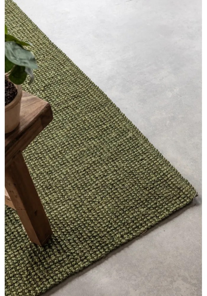 Khaki jutový koberec 80x150 cm Bouclé – Hanse Home