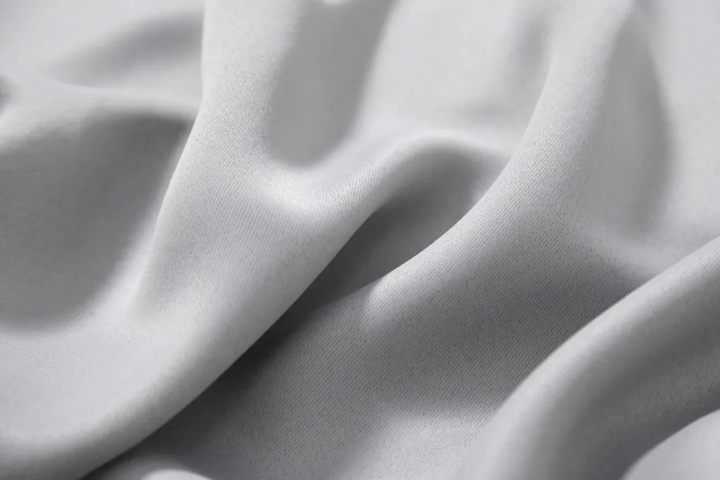 Svetlosivý záves OXFORD 140x270 cm Zavesenie: Riasiaca páska