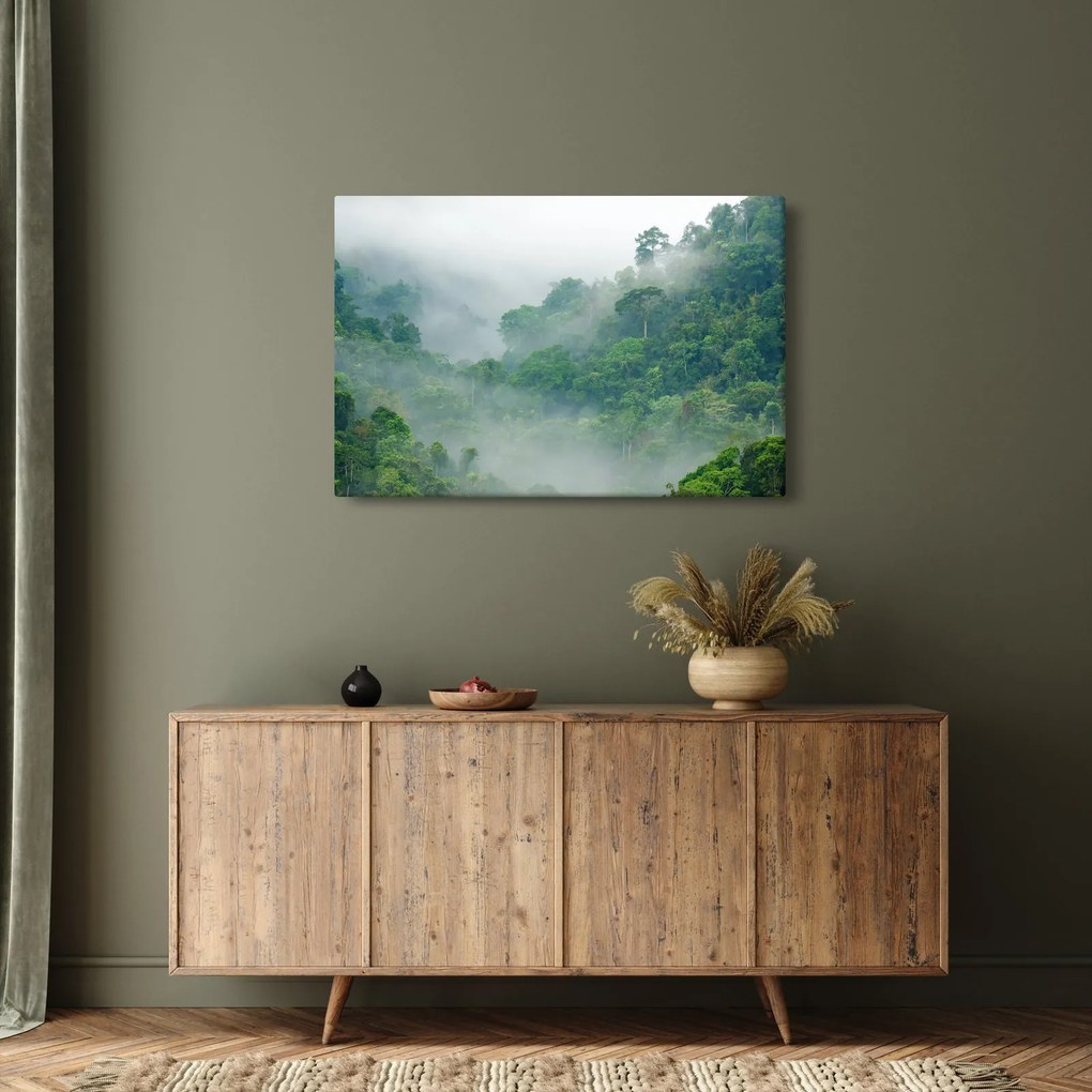 Obraz - Ranná hmla (90x60 cm)