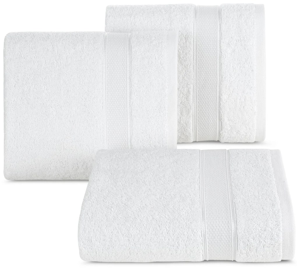 BAVLNENÝ UTERÁK LIANA 50X90 CM BIELA