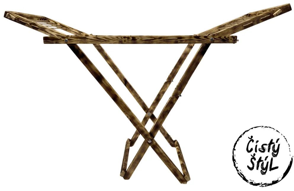 Veľký rozkladací sušiak - tmavý