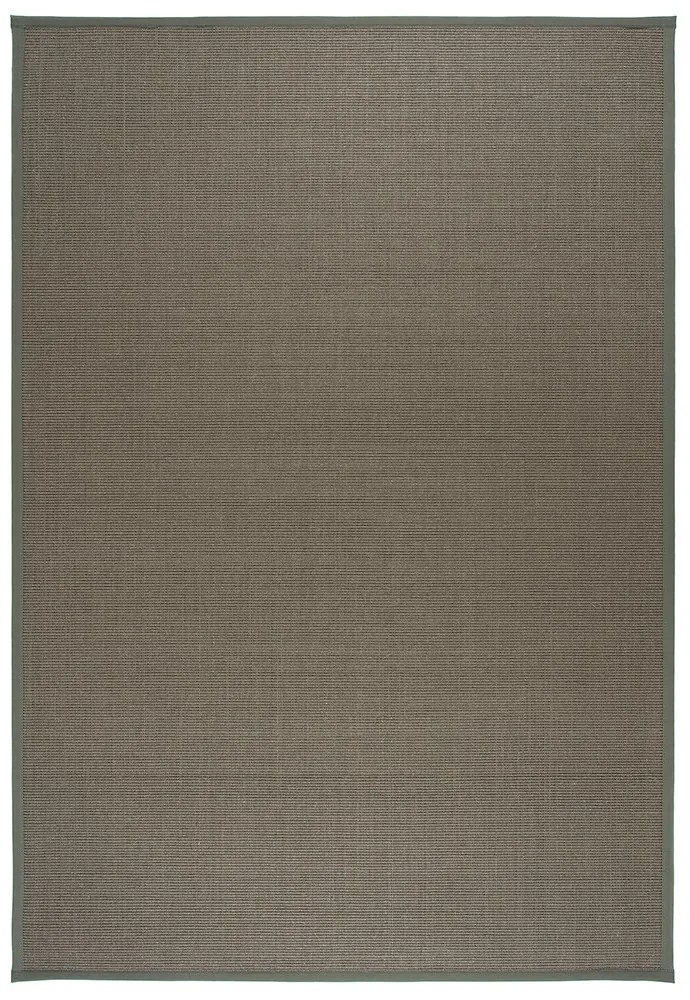 Koberec Sisal: Tmavo sivá 80x150 cm