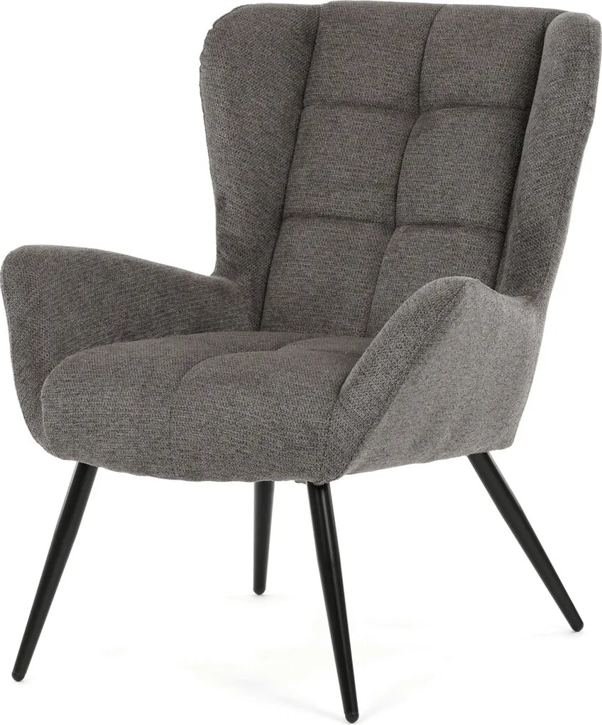 Kreslo ušiak SKAGEN GREY