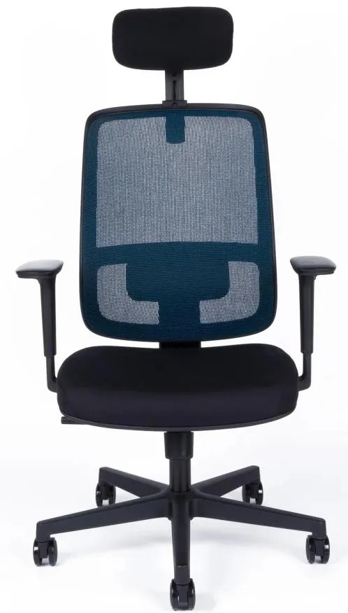 OFFICE PRO -  OFFICE PRO Kancelárska stolička CANTO BLACK SP modrá