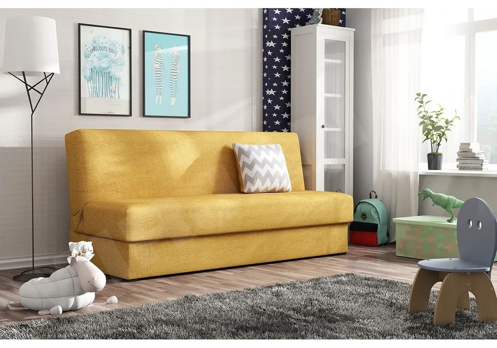Rozkladacia pohovka Ted Mini, Dostupné poťahy: Enjoy 24 + cikcak sivý