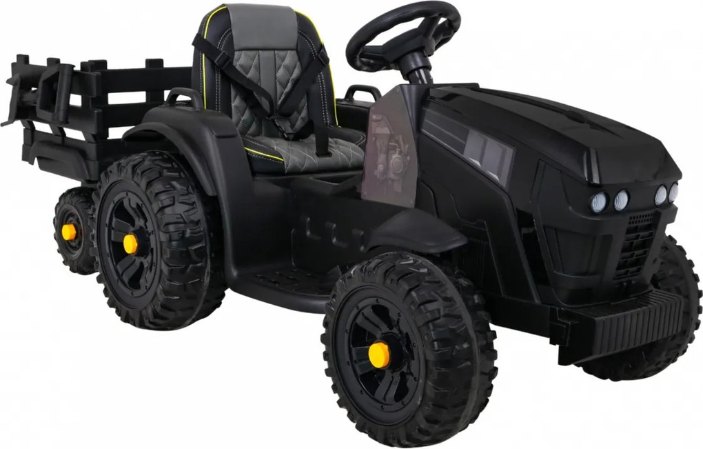 Ramiz Titánový traktor s prívesom čierny